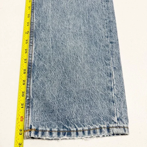 Zara The Ripped High Waist Mom Jeans NWT 0 - Picture 10 of 12